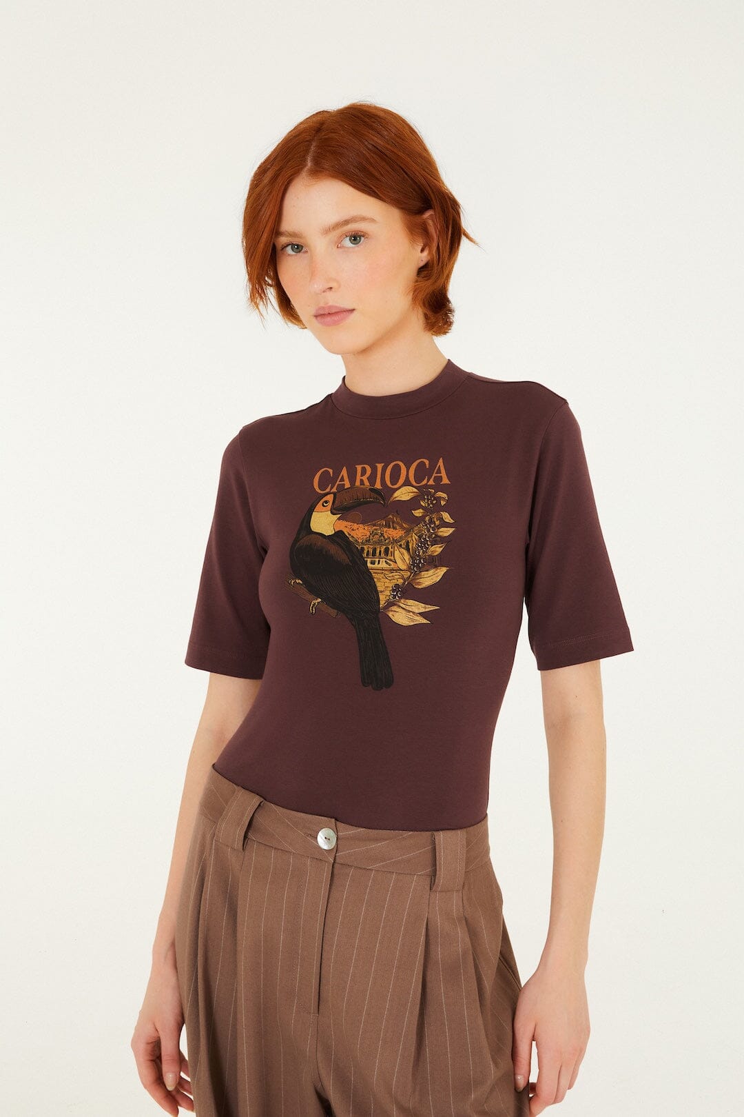 Carioca Bodysuit in Brown