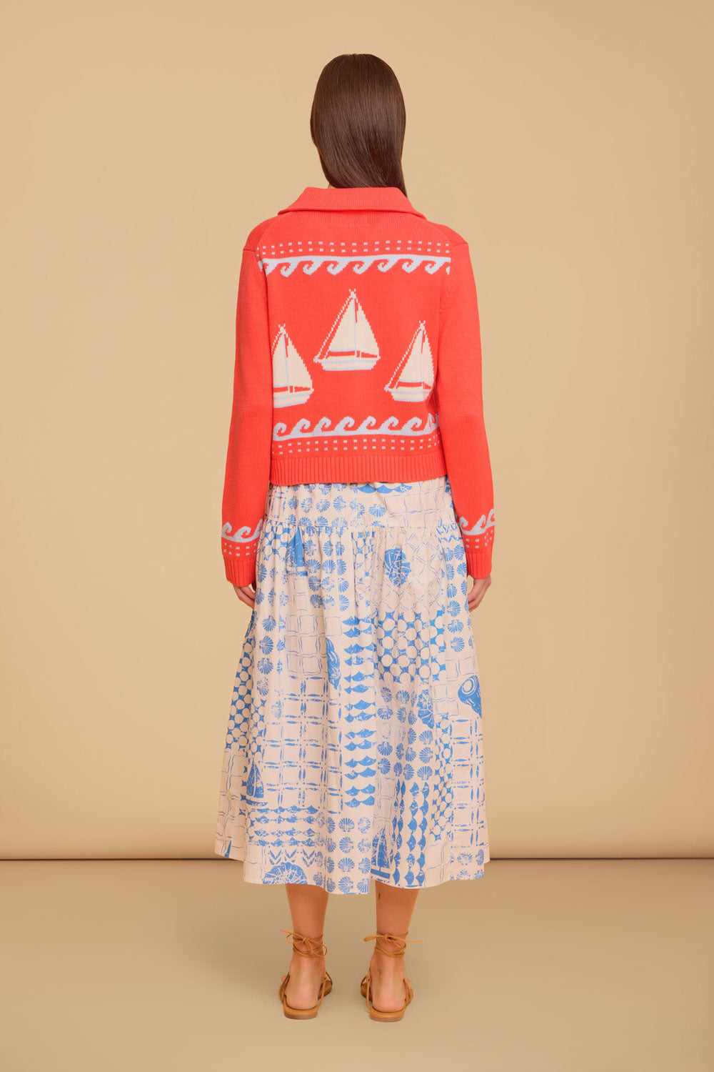 Sailor Cardigan, Summer Knit