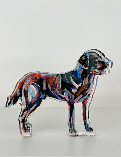 Dog Acrylic Block