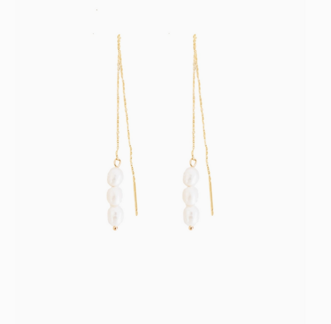 Skinny Pearl Statement Threader