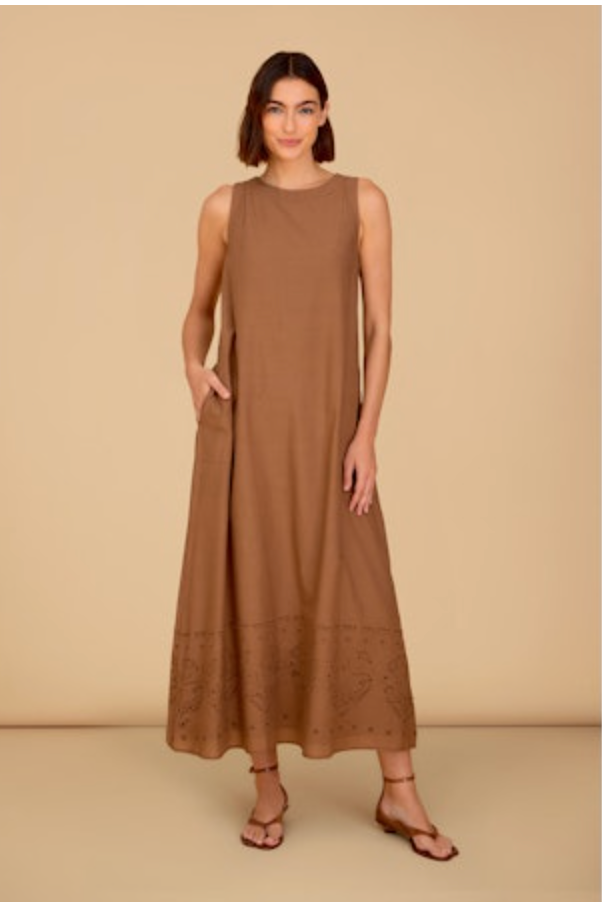 Dani Dress in Shell