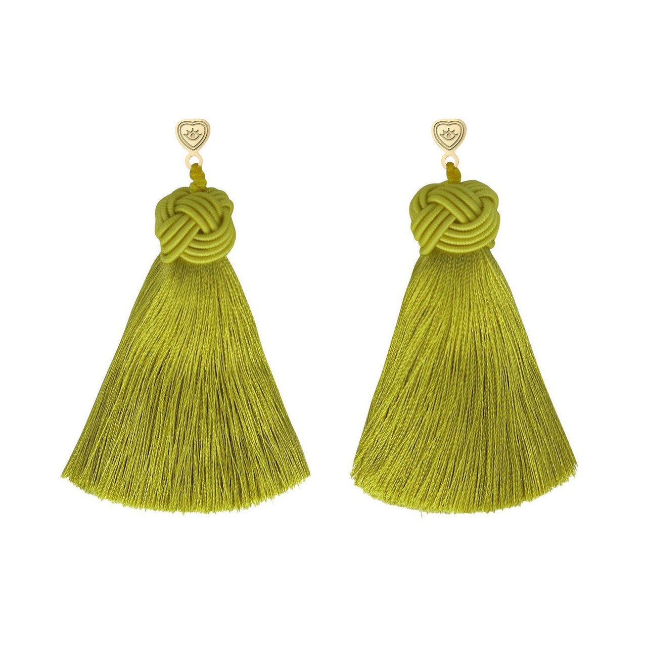 Topknot Tassel Earring