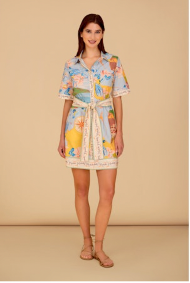 Tilly Dress in Voyage