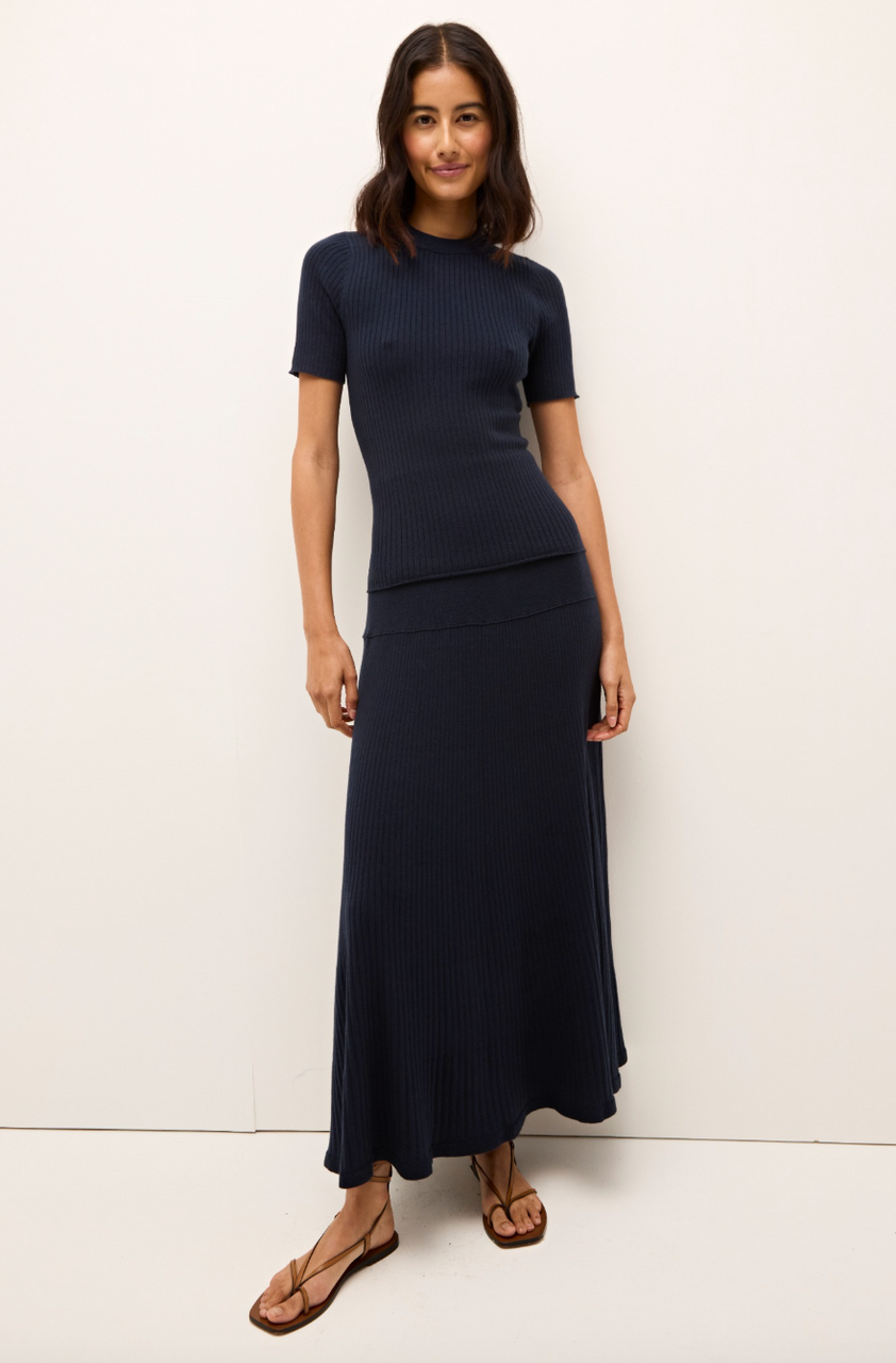 Kaylan Skirt in Navy