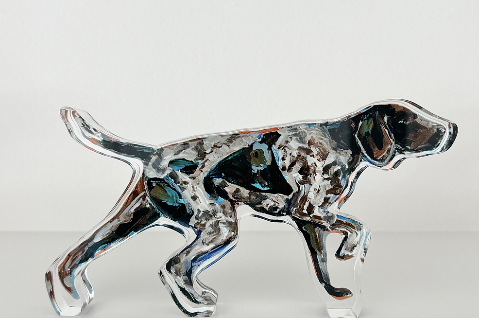 Dog Acrylic Block