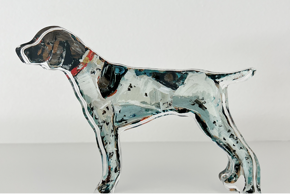 Dog Acrylic Block