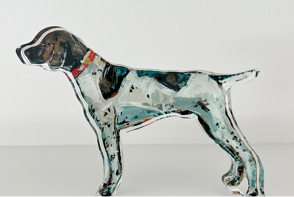 Dog Acrylic Block