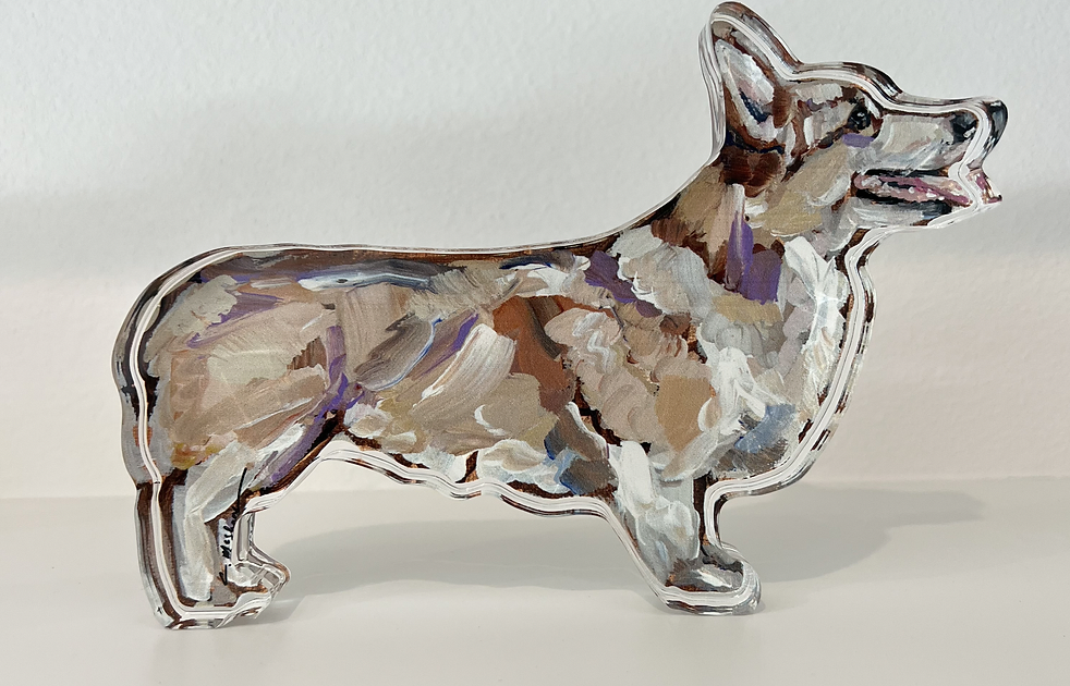 Dog Acrylic Block