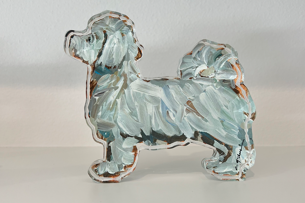 Dog Acrylic Block