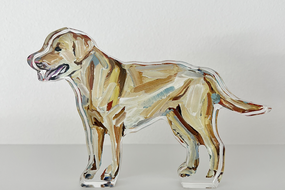 Dog Acrylic Block