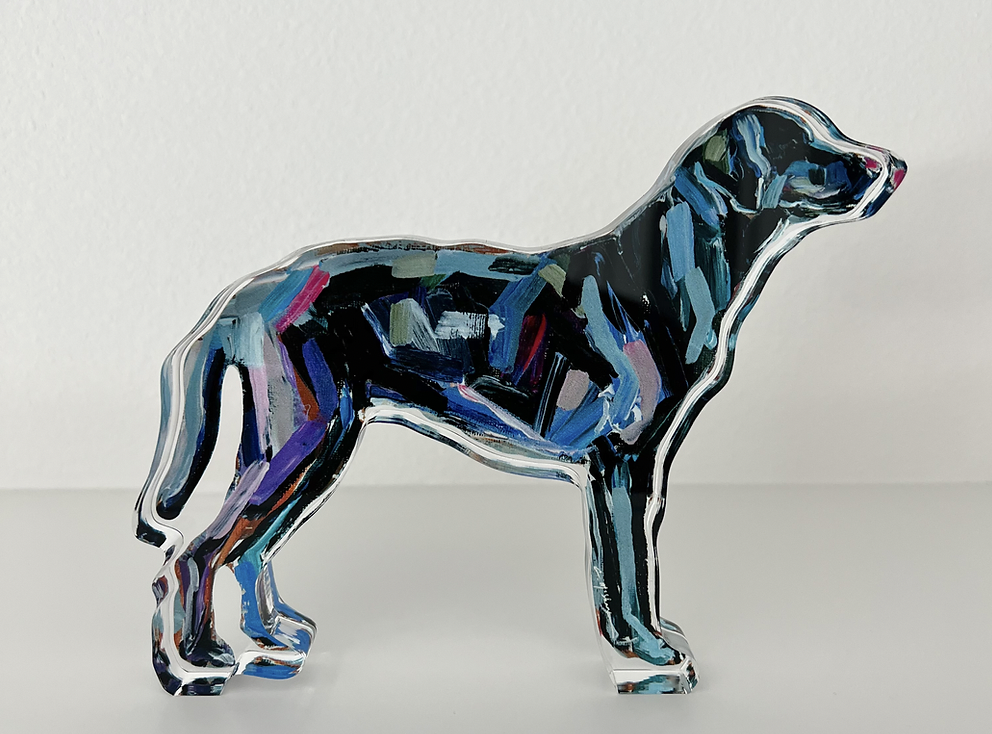 Dog Acrylic Block