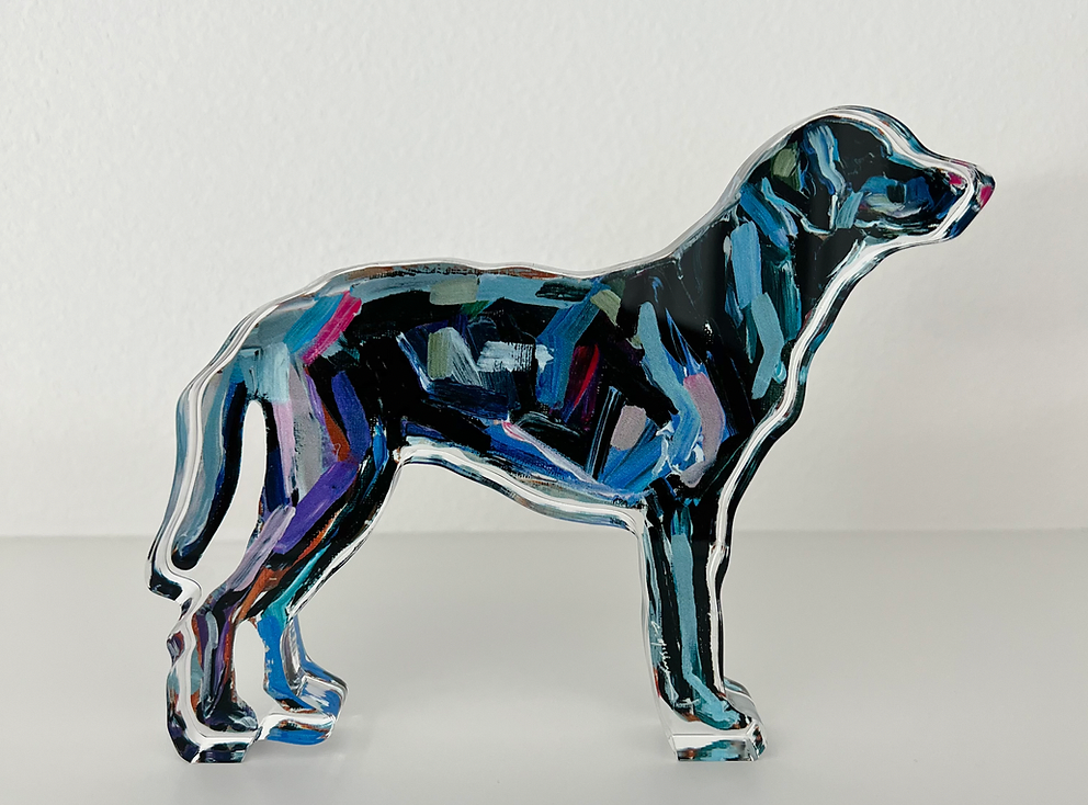 Dog Acrylic Block