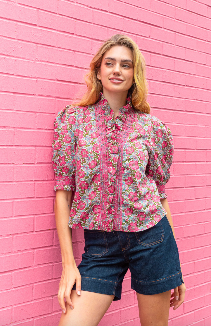 Zuri Top Liberty Print