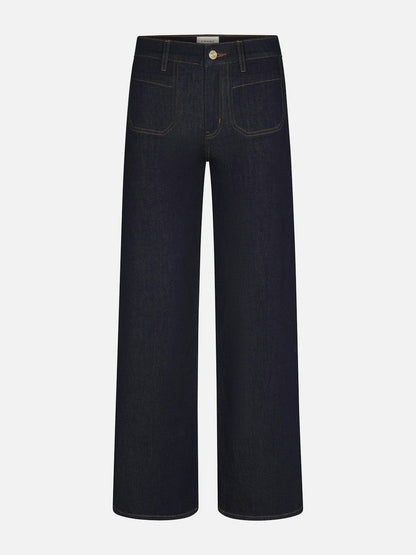 Le Slim Palazzo Modernist Pocket in Rinse