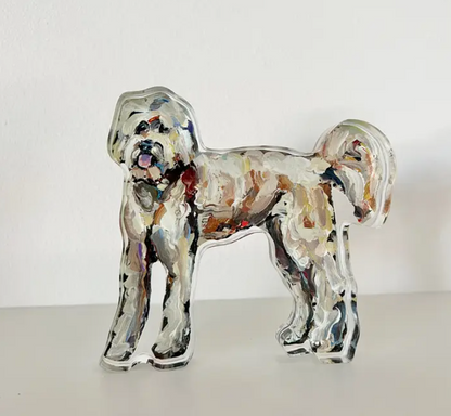 Dog Acrylic Block