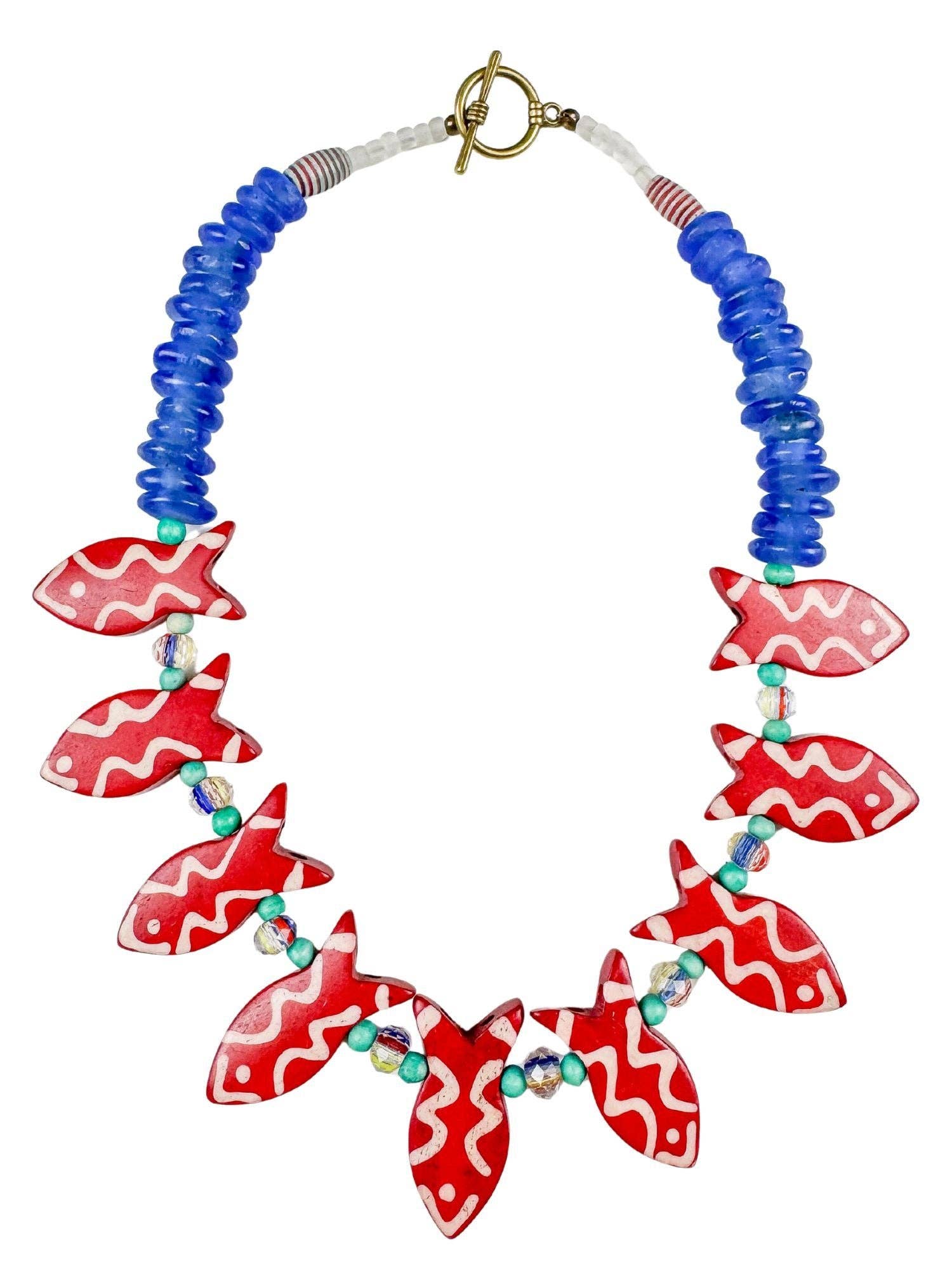 Stacked Fish Necklace | Cape Cod