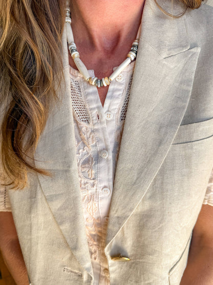 Classic Bar Necklace | Golden Hour