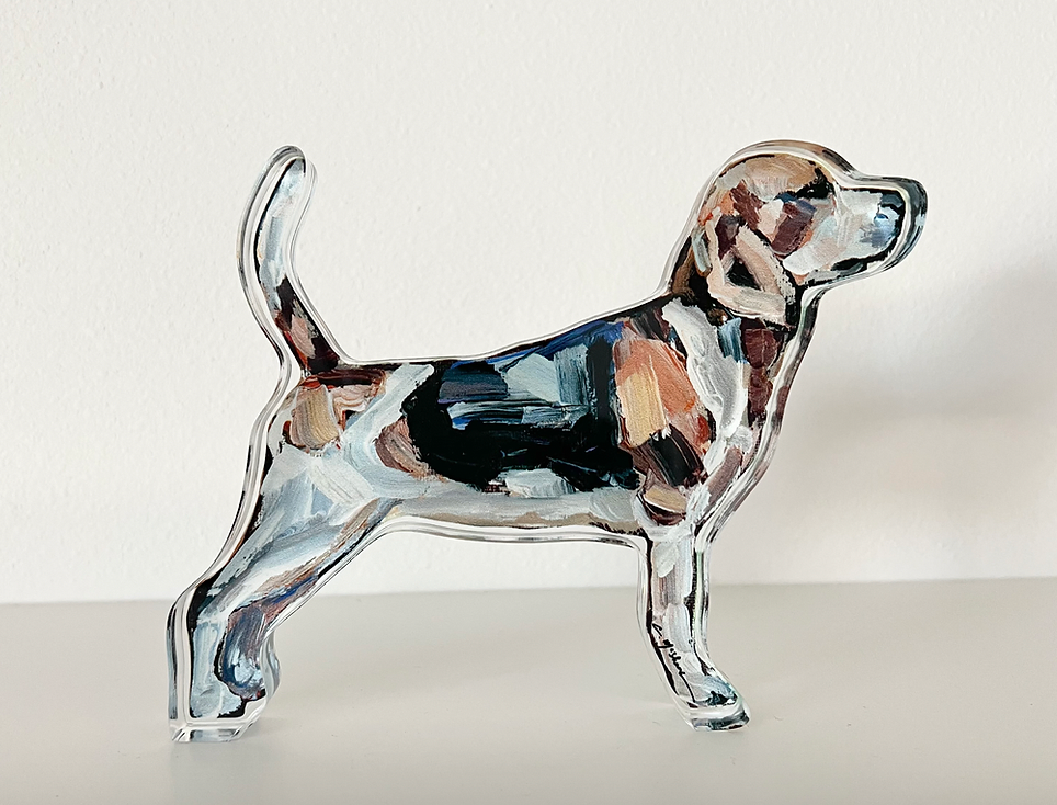 Dog Acrylic Block
