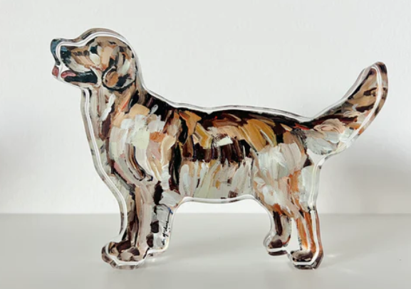 Dog Acrylic Block