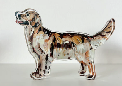 Dog Acrylic Block