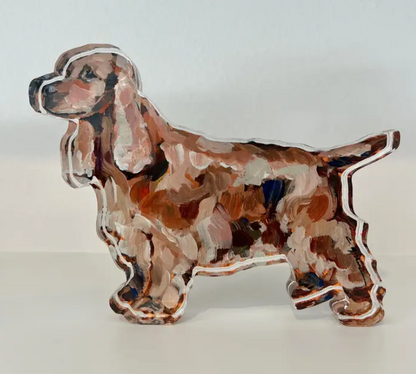 Dog Acrylic Block