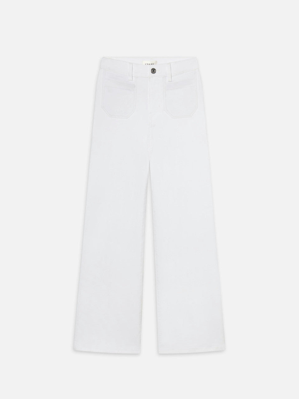 Le Slim Palazzo Modernist Pocket in White