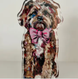 Dog Acrylic Block