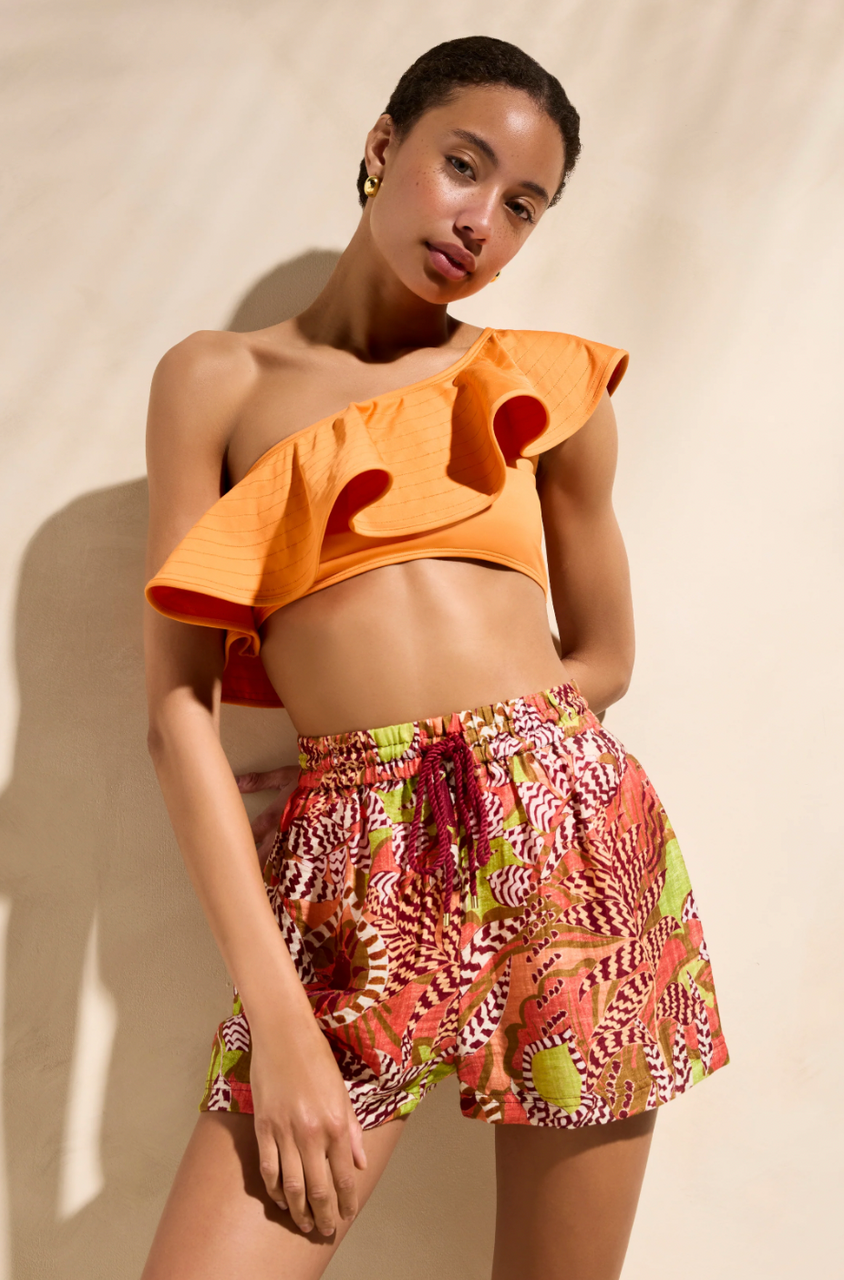 Ana Beach Short in Anemone