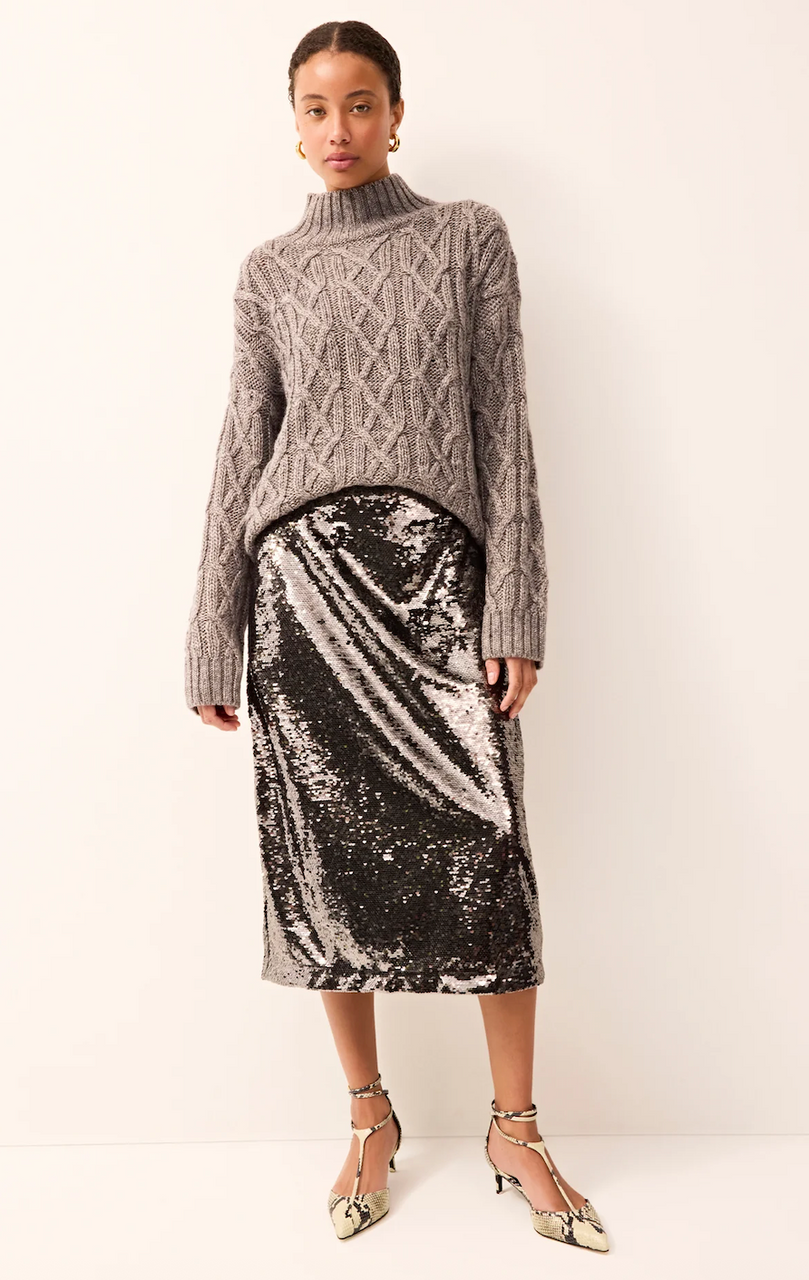 Wray Skirt in Platinum