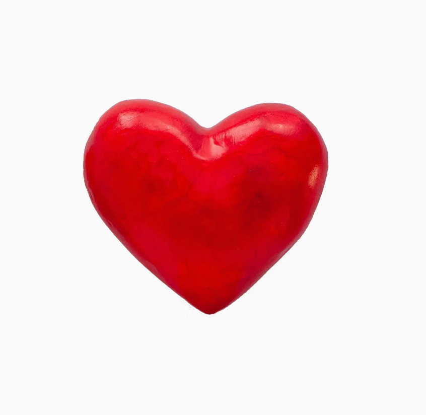 4.5" Capiz Heart