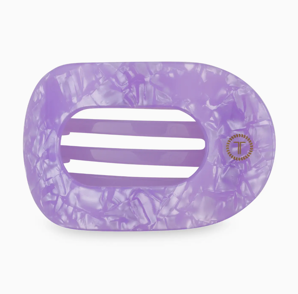 Round Flat Hair Clip - Medium