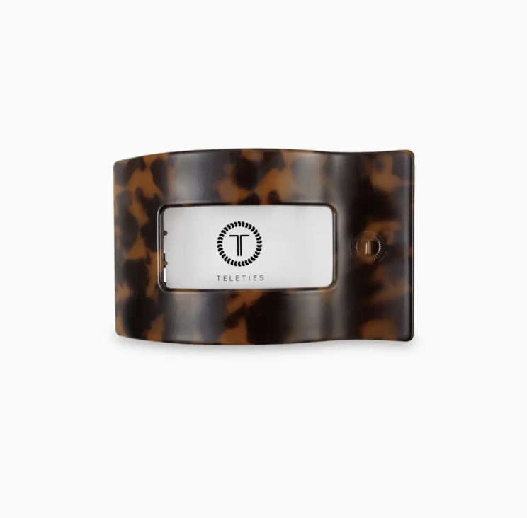 Small Flat Rectangle Hair Clip