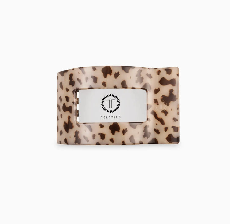 Small Flat Rectangle Hair Clip