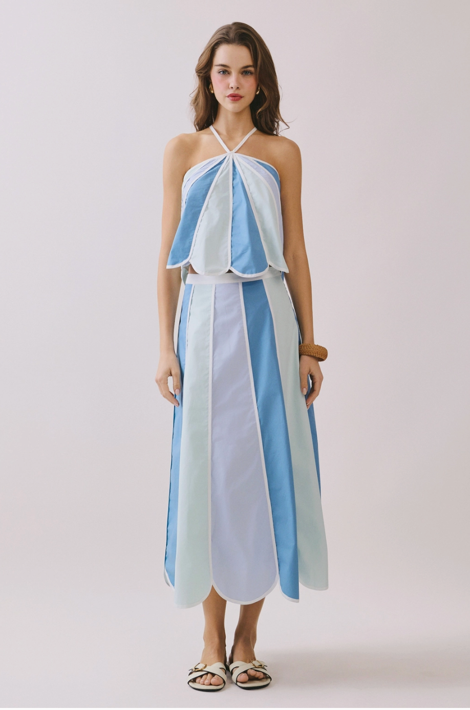 Cabana Stripes Halter Set