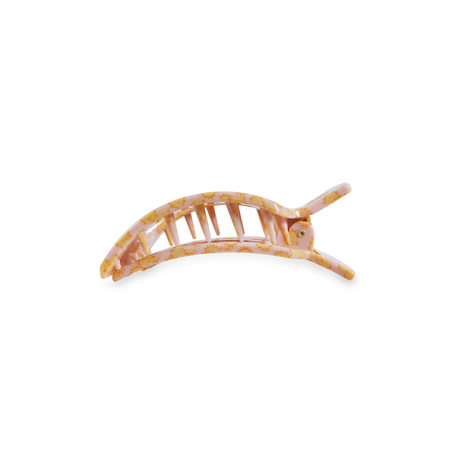 Square Flat Hair Clip | Small | Sunny Days Ahead