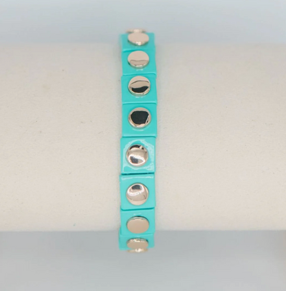 Geometric Stretch Bracelet