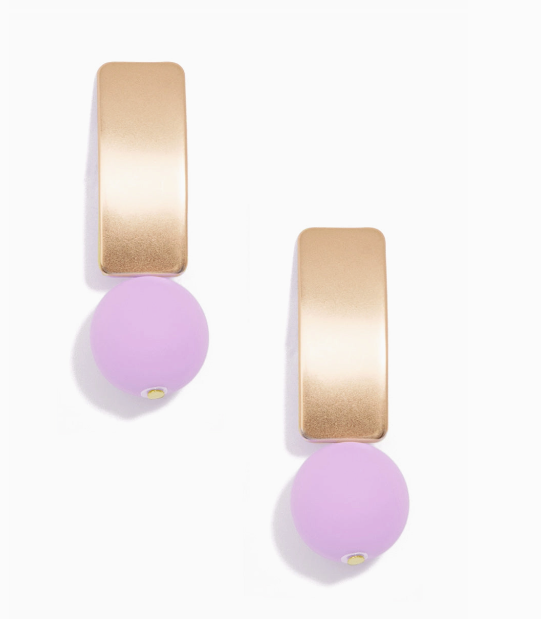 Resin Bead Drop Earring