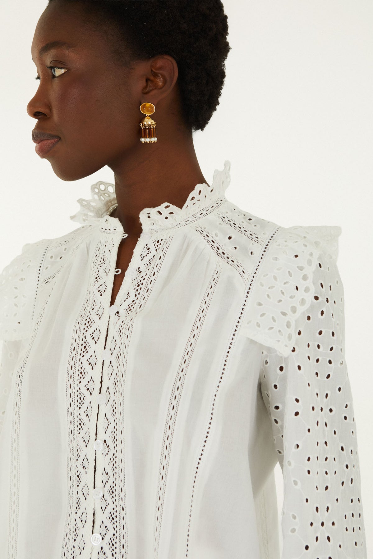 LONGE SLEEVE BLOUSE ENGLISH