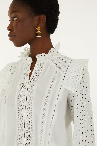 LONGE SLEEVE BLOUSE ENGLISH