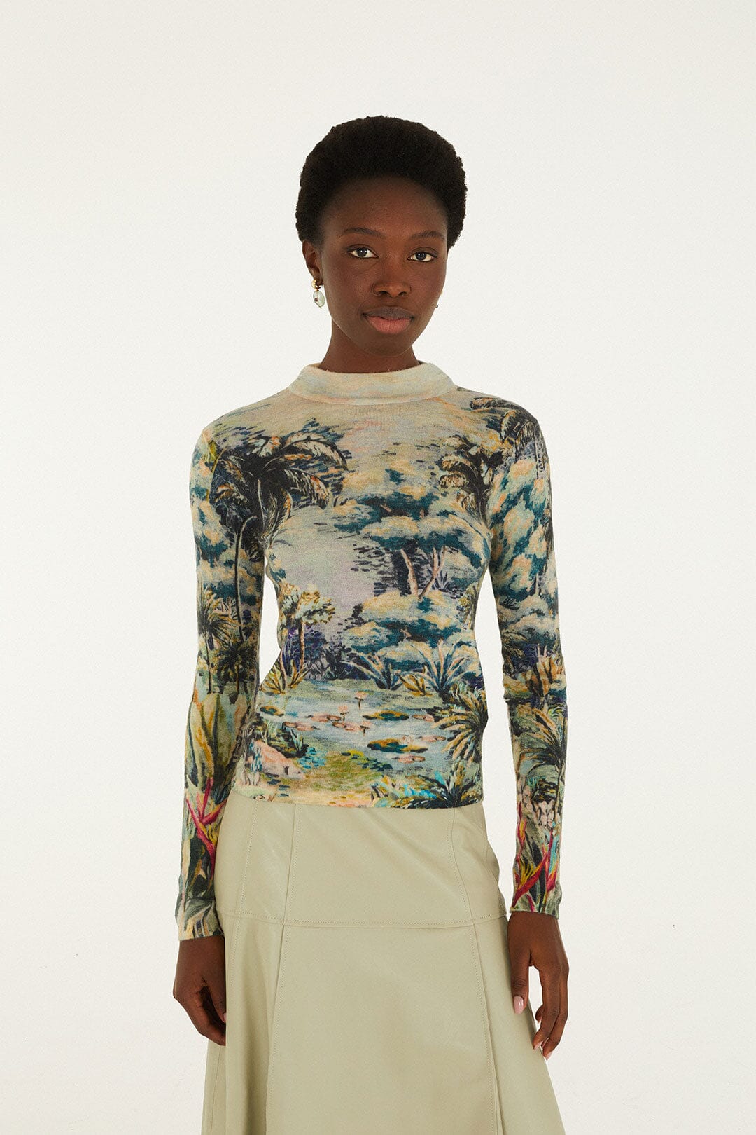 Petricor Knit Layer Top
