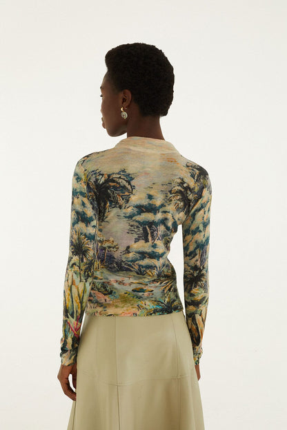 Petricor Knit Layer Top