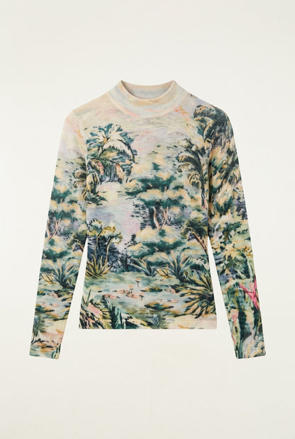 Petricor Knit Layer Top
