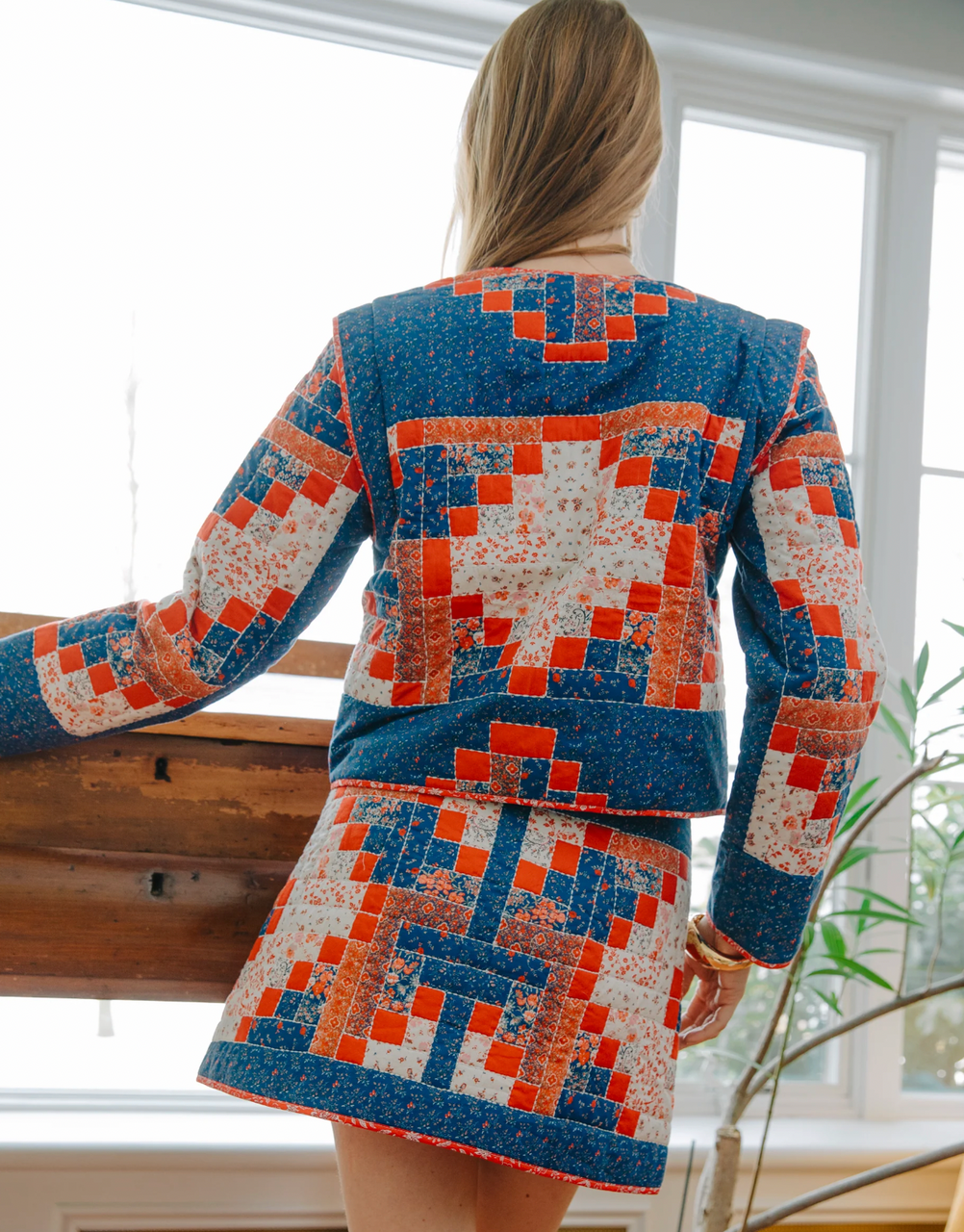 Shoreditch Jacket in Blue Multi