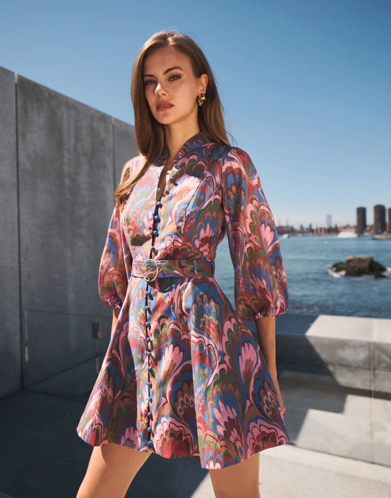 Valencia Mini Dress in Twilight