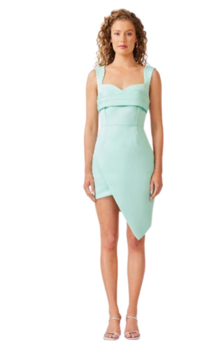 Blake Mini Dress in Beachglass