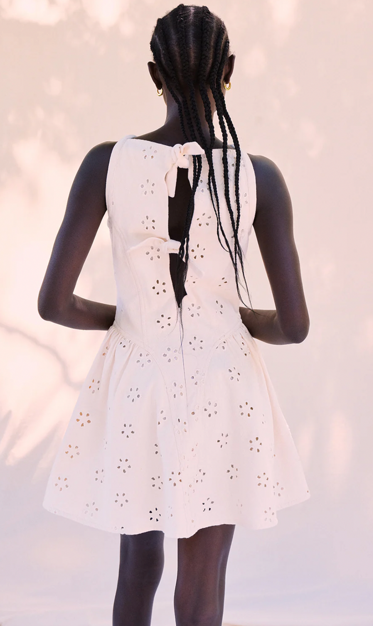 May Dress in Creme
