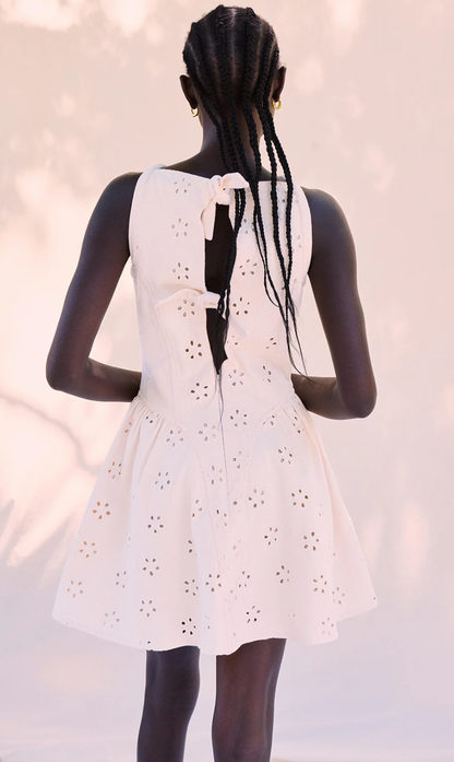 May Dress in Creme