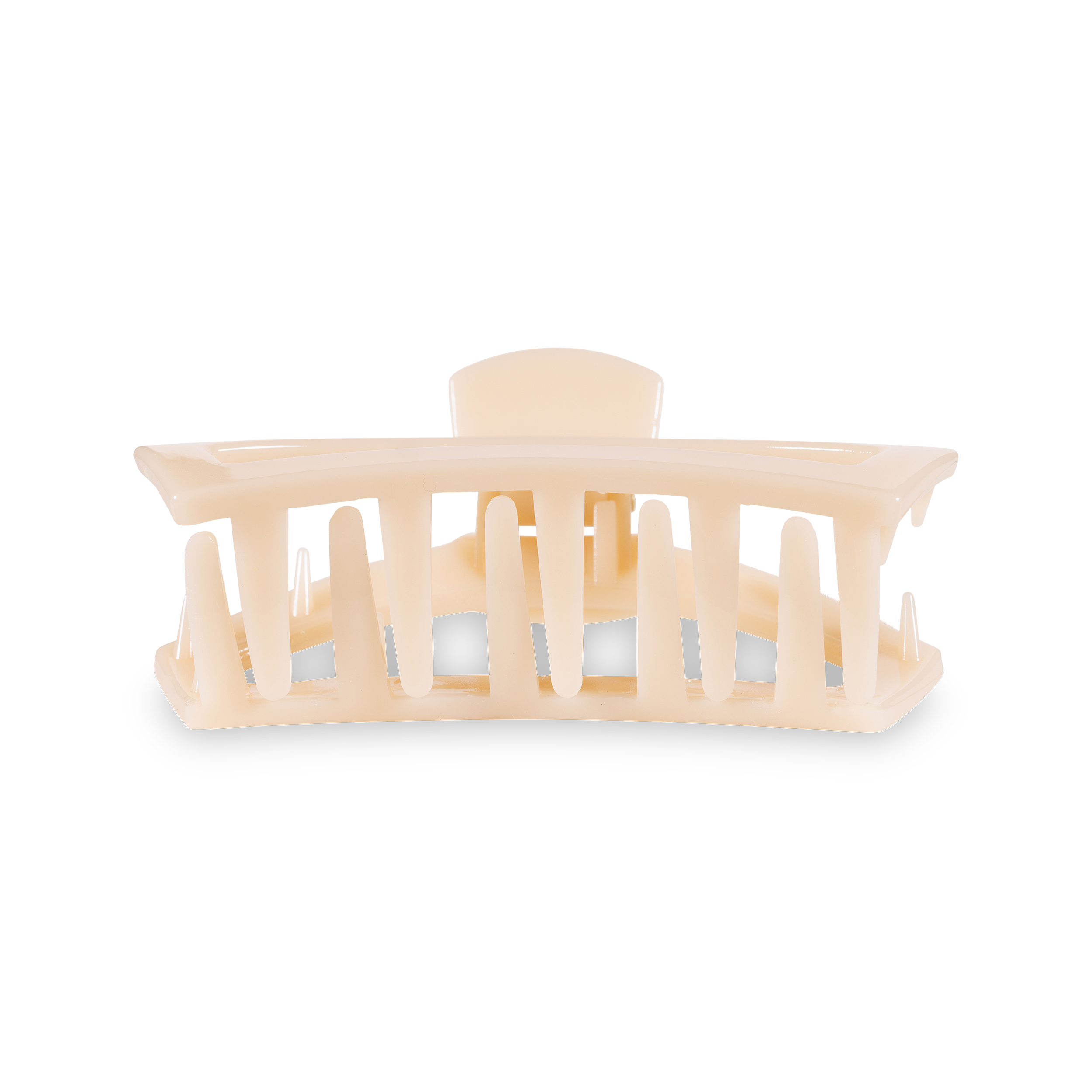 Open Hair Clip | Medium | Almond Beige