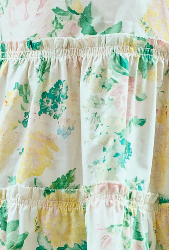 Merritt Dress Kids Garden Rose Peony