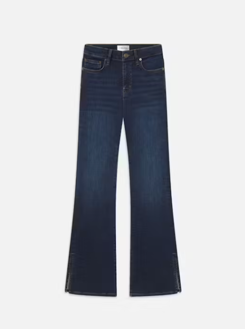 Le Mini Boot Outseam Slit in Moonflower